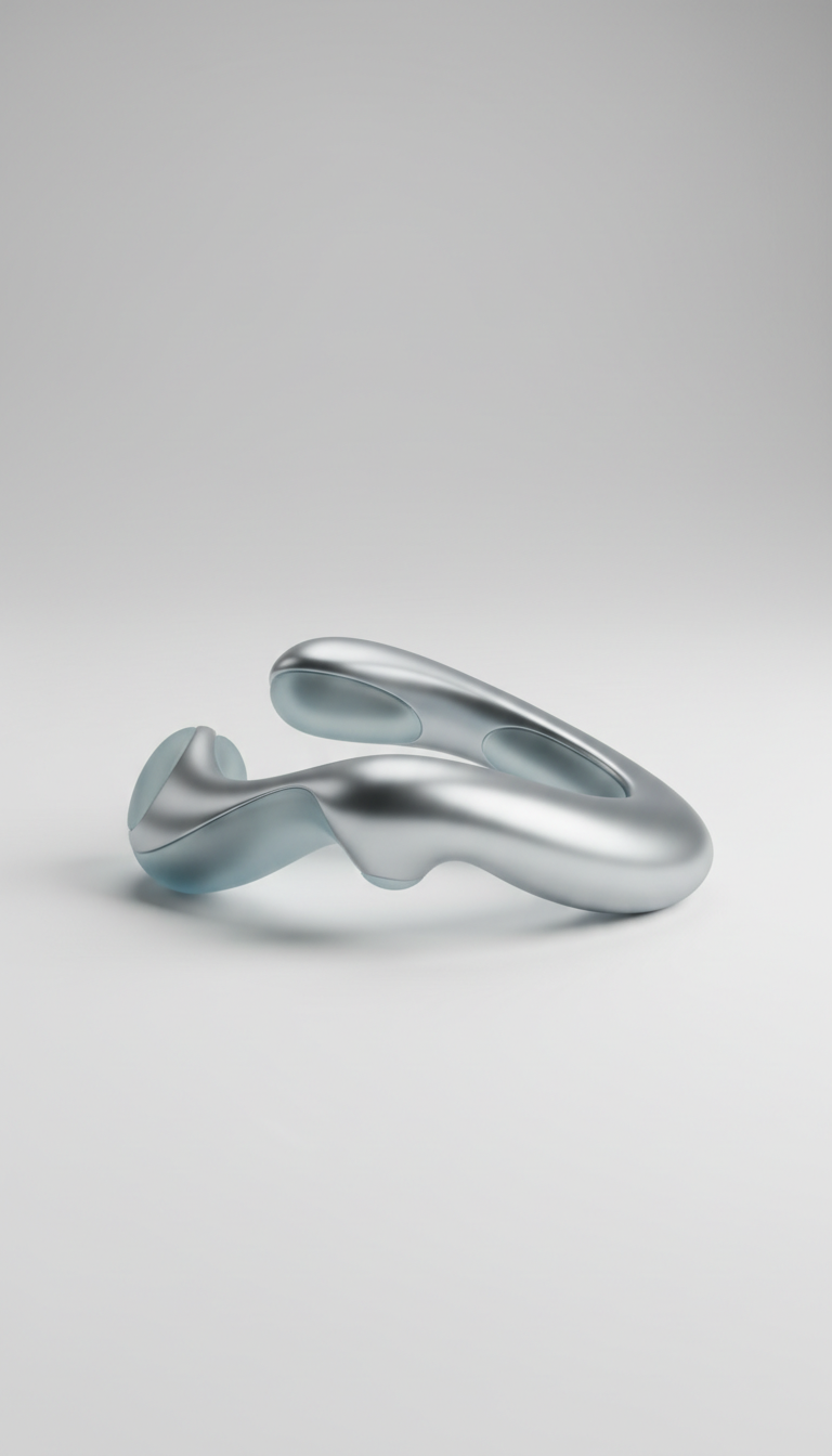 Full-Body Massage Tool With Frosted Glass