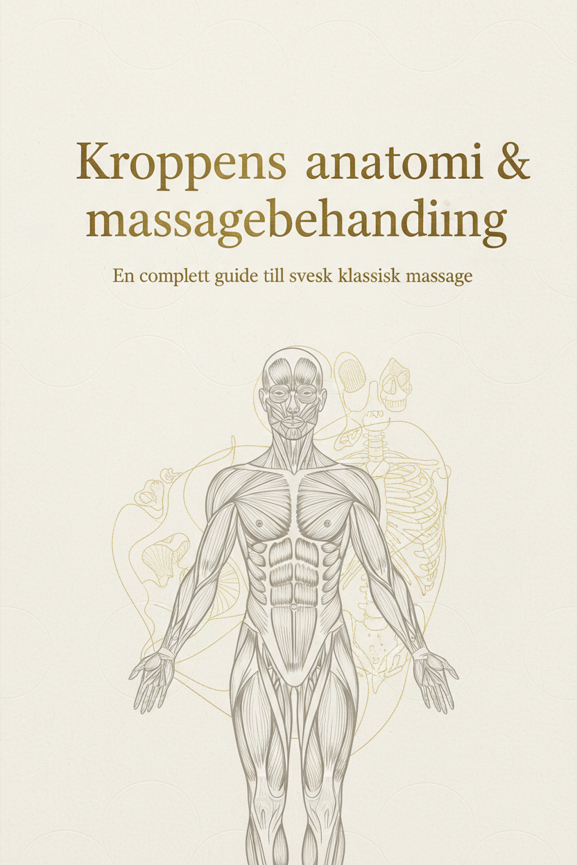 Kroppens anatomi & massagebehandling – omslagsbild